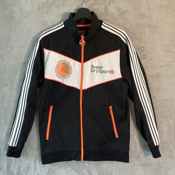 Superdry Sport Track Star Men's Jacket Size XL Team Track Full Zip Super Dry - Picture 2 of 8
